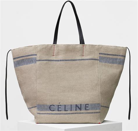 celine linen bag